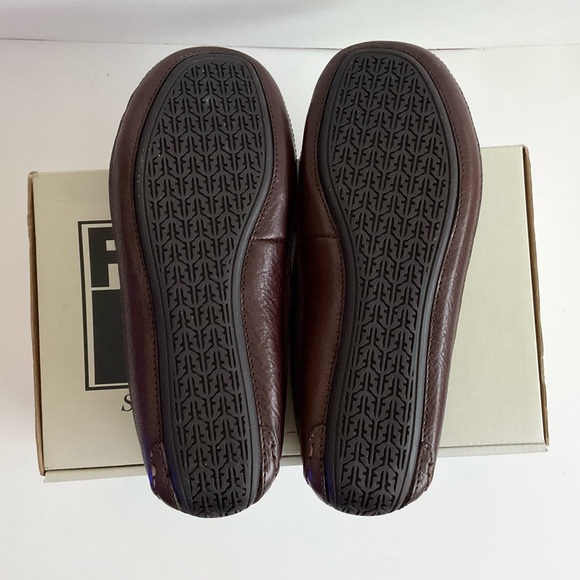 Frye Morgan Suede Leather Shearling Line Slip On Loafer Shoes - Picture 12 of 12